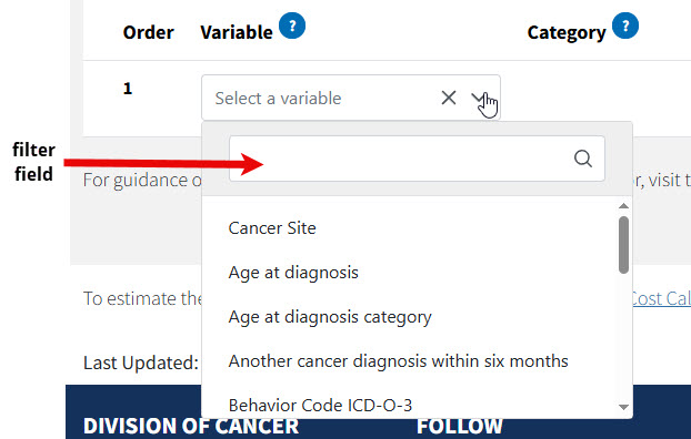 picture of adding a variable